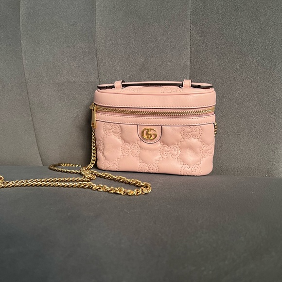 GG MATELASSÉ TOP HANDLE MINI BAG - Picture 6 of 7